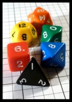 Dice : Dice - Dice Sets - Koplow Multi Colored Set - Hairy Tarantula Mar 2014